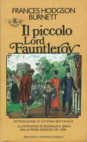 Il piccolo Lord Fauntleroy - Frances H. Burnett - copertina