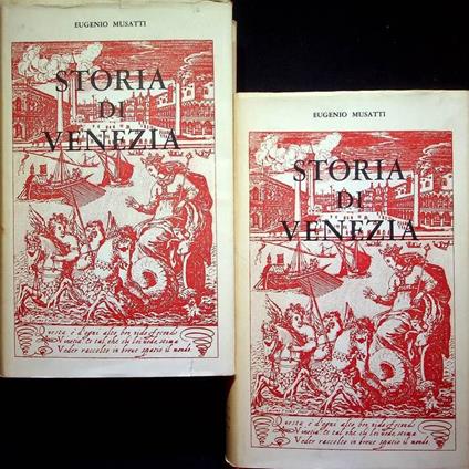 Storia di Venezia - Eugenio Musatti - copertina