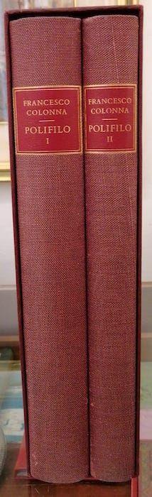 Hypnerotomachia Poliphili: 1: Testo; 2: Commento - Francesco Colonna - copertina