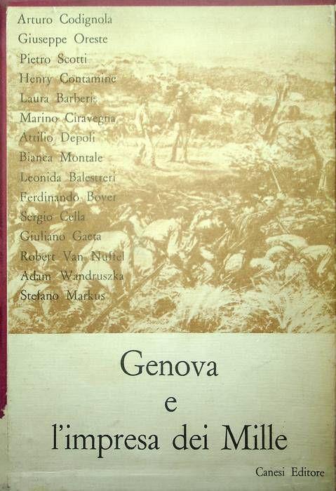 Genova e l'impresa dei Mille - copertina