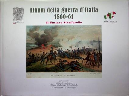 Album della guerra d'Italia 1860-61 - Gustavo Strafforello - copertina