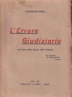 L' errore giudiziario nell'arte, nella storia, nella cronaca