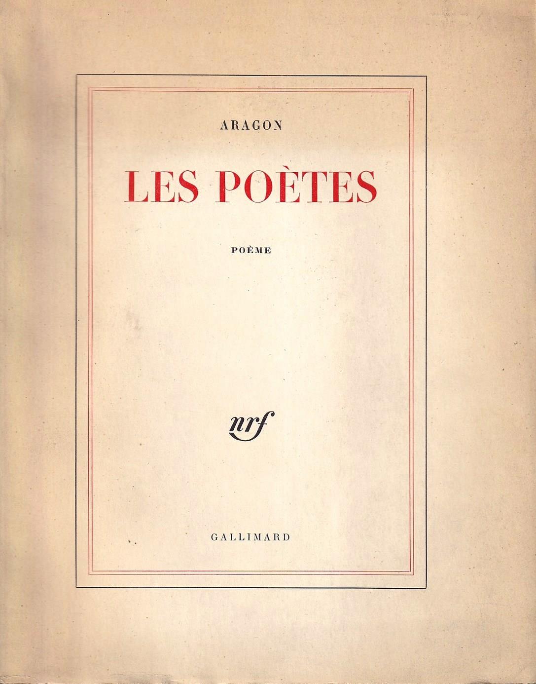 Les poètes. Poème