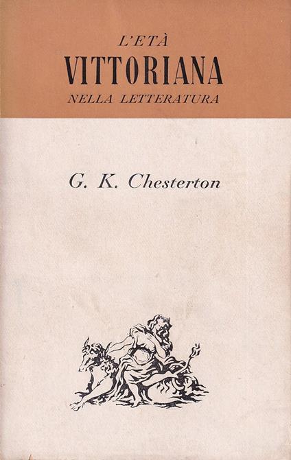 L' età vittoriana nella letteratura - G. K. Chesterton - copertina