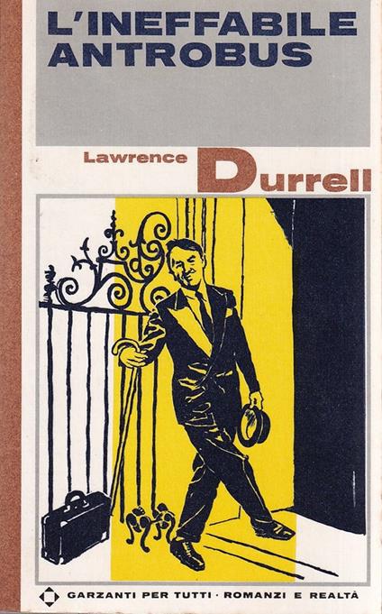 L' ineffabile Antrobus. Esperienze di uno scrittore al servizio del Foreign Office - Lawrence Durrell - copertina