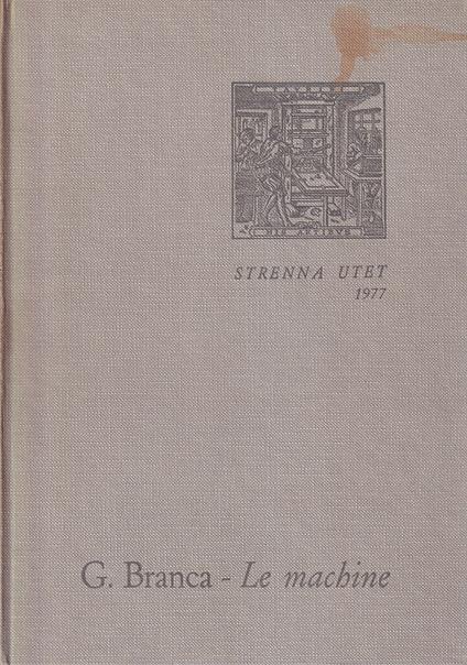 Le Machine - Giovanni Branca - copertina