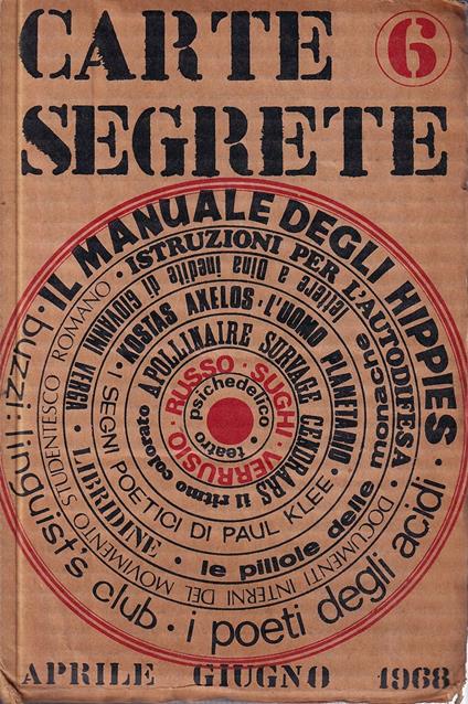Carte Segrete - Aprile Giugno 1968 - copertina