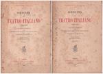 Origini del teatro italiano - Libri tre con due appendici sulla rappresentazione drammatica del contado toscano e sul teatro mantovano nel secolo XVI (Vol. I e II)