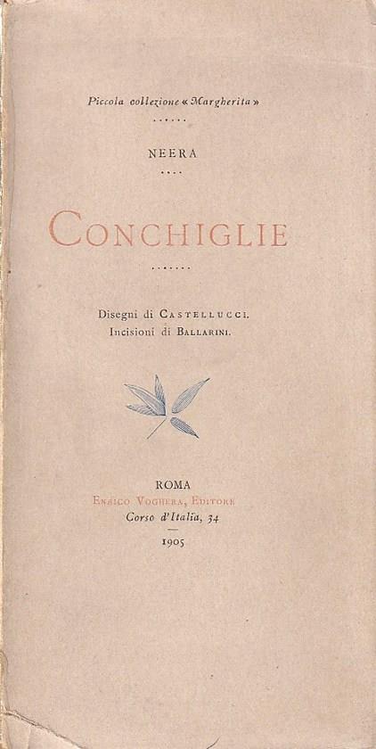 Conchiglie - Neera - copertina