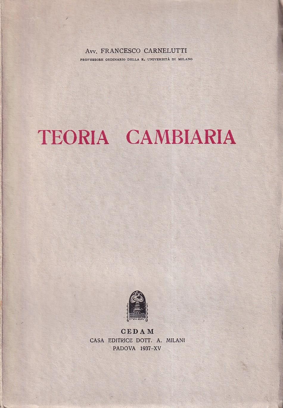 Teoria cambiaria