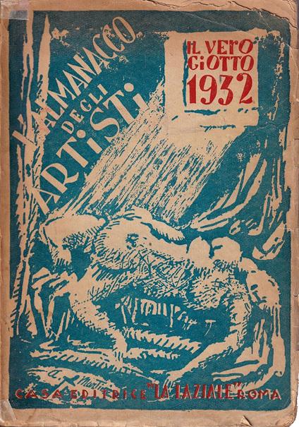 Almanacco degli Artisti "Il vero Giotto" 1932 - copertina