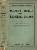 Science et morale dans les problèmes sociaux