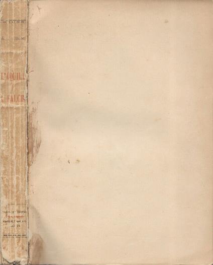 L' Aquila e i Falchi - copertina