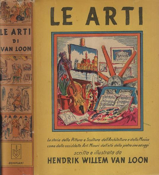 Le arti - Hendrik Willem Van Loon - copertina