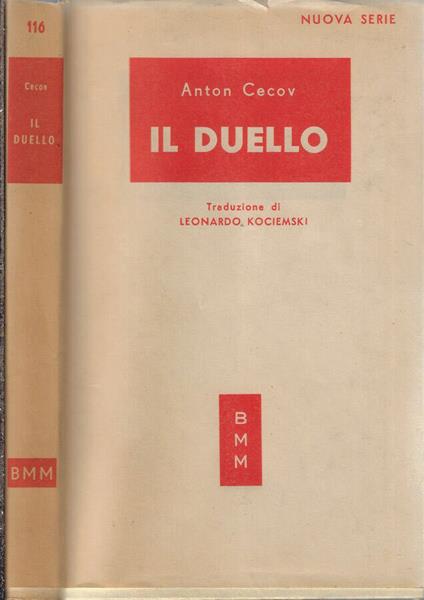 Il duello - Anton Cechov - copertina
