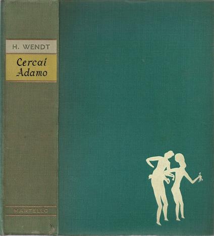 Cercai Adamo - Herbert Wendt - copertina