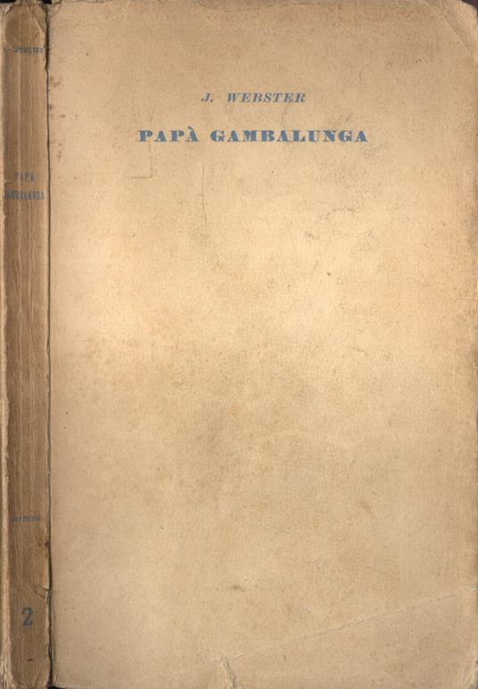 Papà Gambalunga - copertina