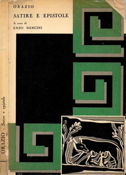 Satire e Epistole - Orazio - copertina