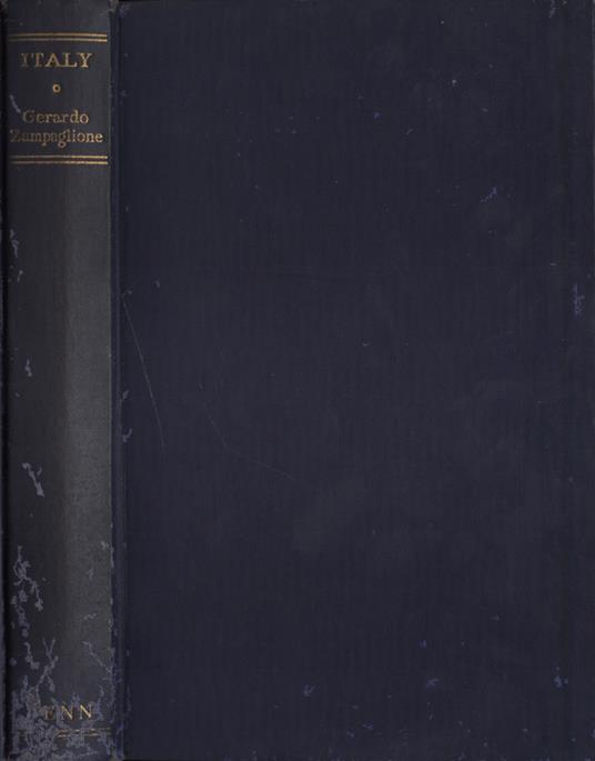 Italy - Gerardo Zampaglione - copertina