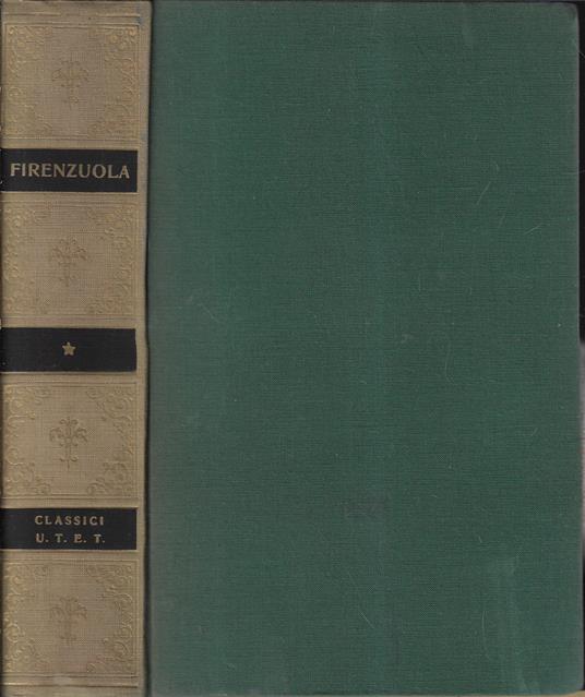 Opere scelte - Agnolo Firenzuola - copertina