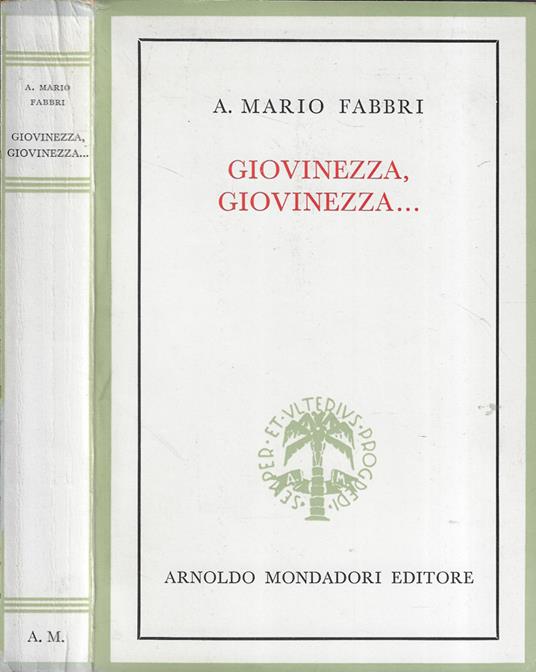 Giovinezza, giovinezza… - Mario Fabbri - copertina