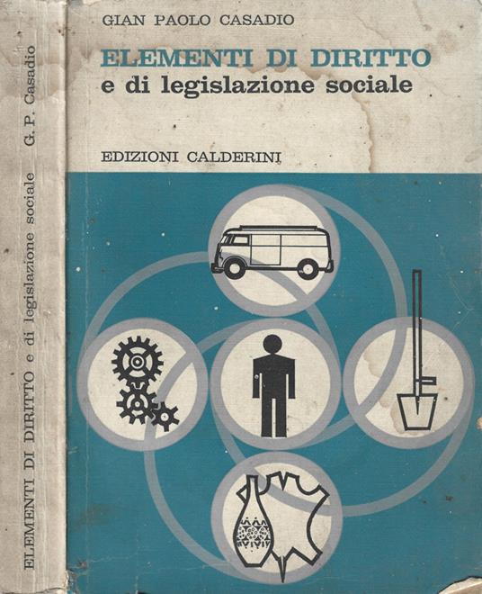 Elementi di diritto - Gian Paolo Casadio - copertina