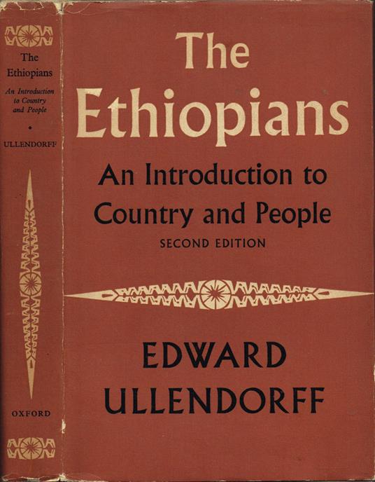 The Ethiopians - Edward Ullendorff - copertina