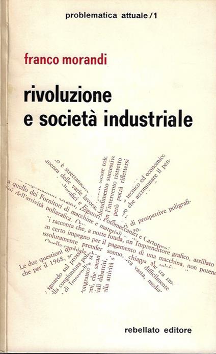 Rivoluzione e società industriale - Franco Morandi - copertina