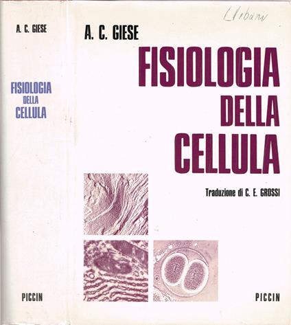 Fisiologia della cellula - copertina