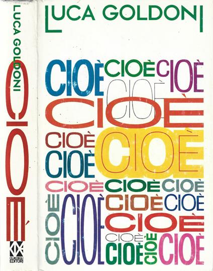 Cioè - Luca Goldoni - copertina