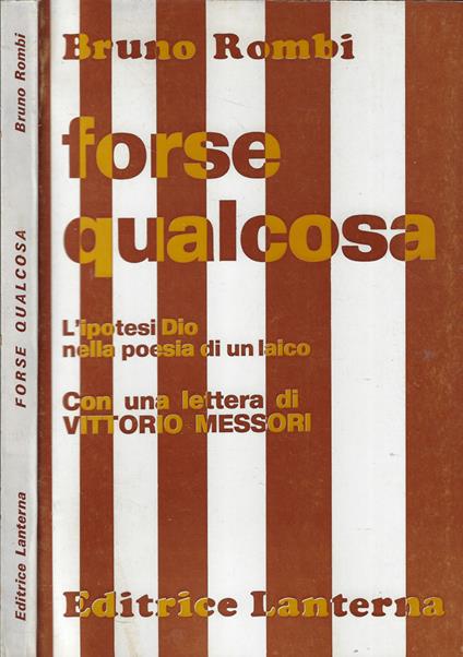 Forse qualcosa - Bruno Rombi - copertina