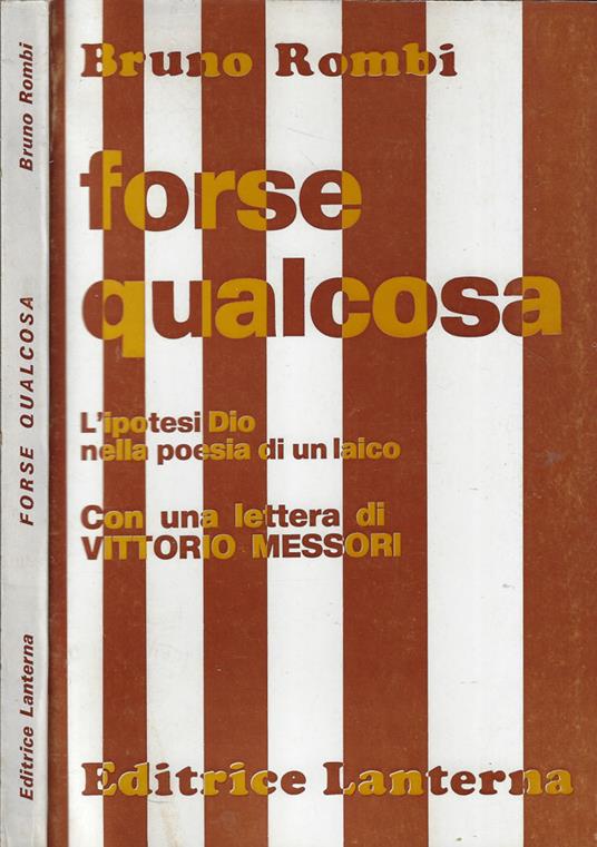 Forse qualcosa - Bruno Rombi - copertina