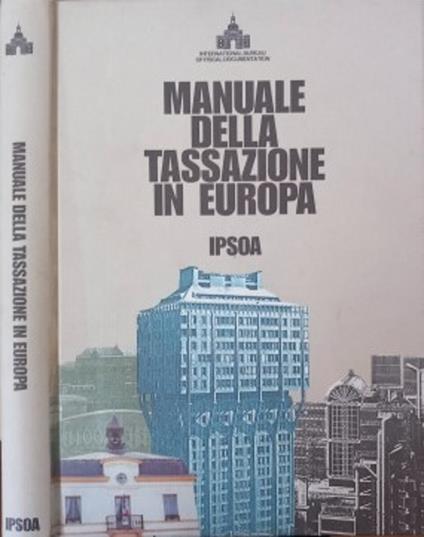 Manuale della tassazione in Europa - copertina