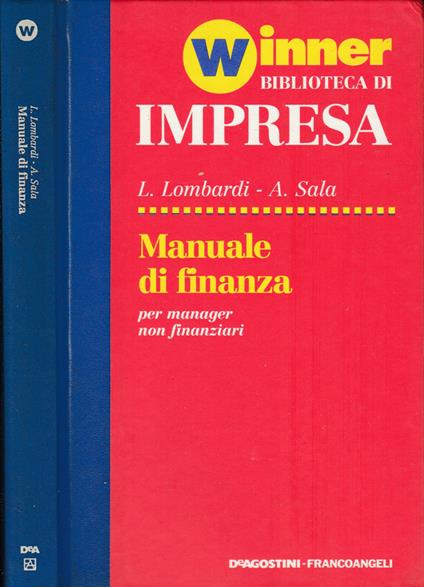Manuale di finanza - copertina