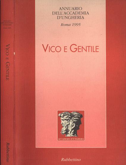 Vico e Gentile - copertina