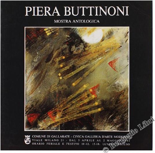 Piera Buttinoni. Mostra Antologica - copertina