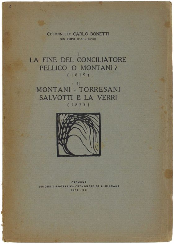 Bergoglio Libri d'Epoca Snc