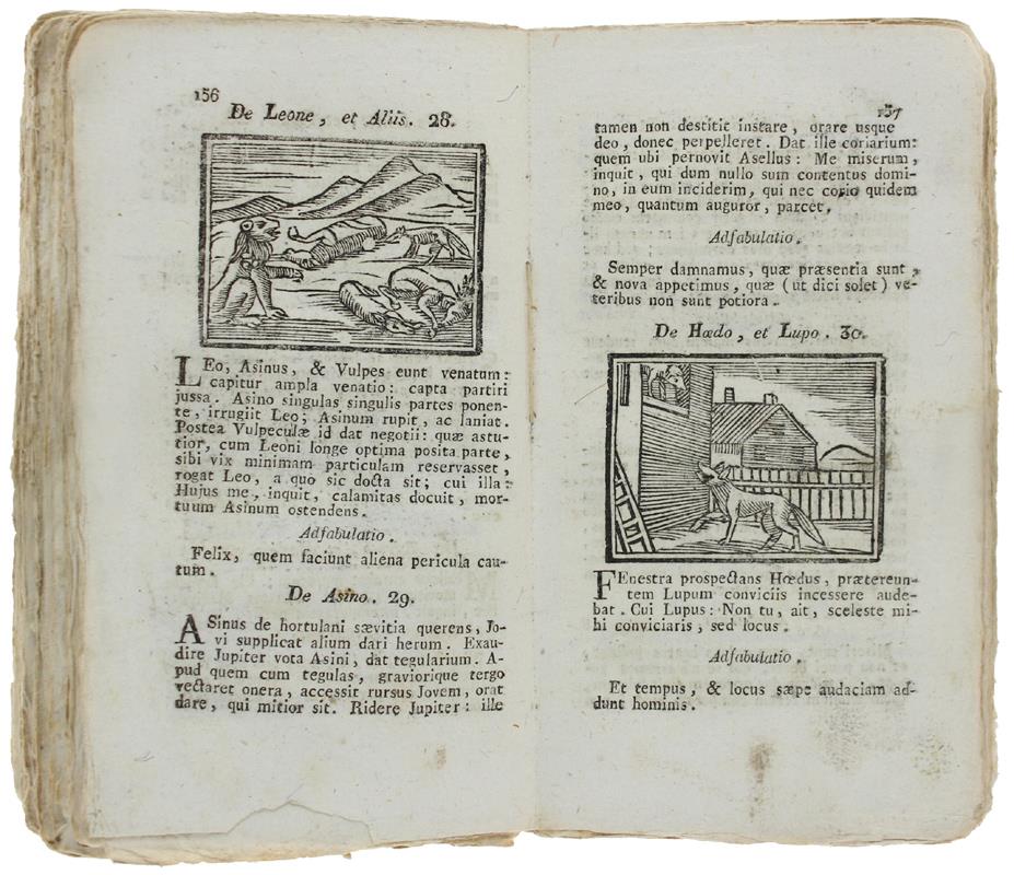 Aesopi Phrygis Et Aliorum Fabulae Quorum Nomina Sequens Pagella Indicabit Elegantissimis Iconibus In Gratiam Studiosae Juventutis Illustratae. Editio Novissima Caeteris Auctior Et Emendatior Cum Indice Locupletissimo