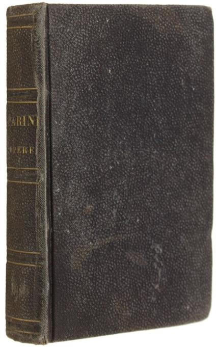 Opere Scelte - Giuseppe Parini - copertina