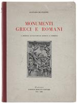Monumenti Greci E Romani Illustrati Con Tavole Iconografiche Per Le Scuole Medie Superiori - De Filippi Gennaro