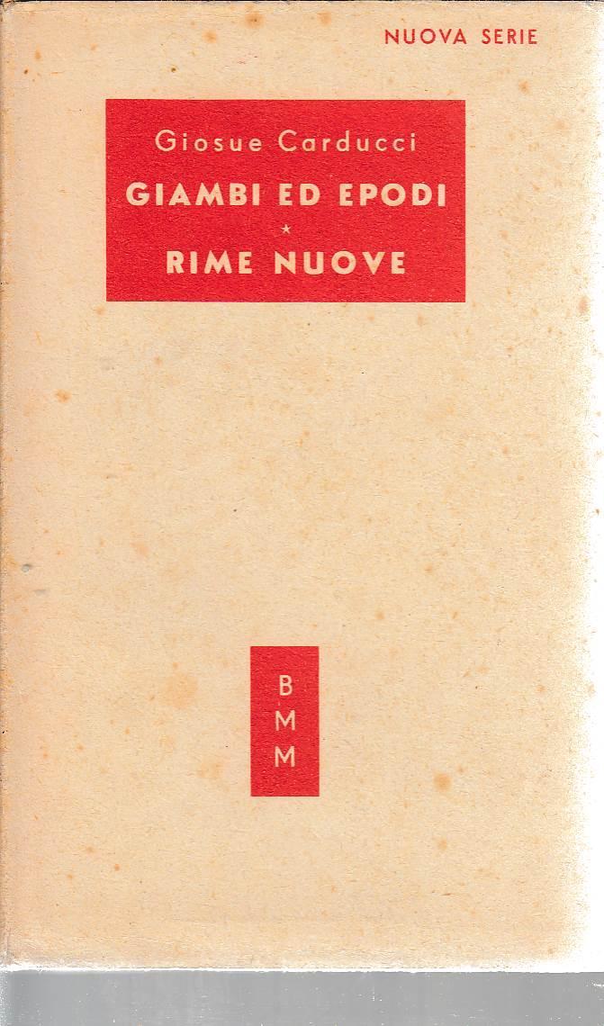 Giambi ed epodi