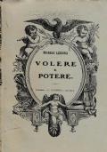 Volere E’ Potere - Michele Lessona - copertina
