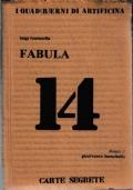 Fabula 14 I quad(r)erni di Artificina - Luigi Fontanella - copertina