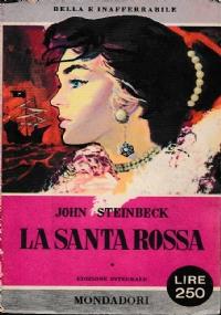 La santa rossa - John Steinbeck - copertina