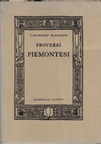 Proverbi piemontesi - copertina