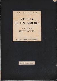 Storia di un amore - Knut Hamsun - copertina