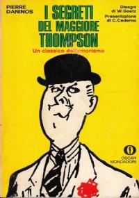 I segreti del maggiore Thompson - Pierre Daninos - copertina