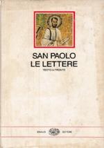 San Paolo Le lettere Testo a fronte