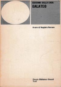 Galateo - Giovanni Della Casa - copertina