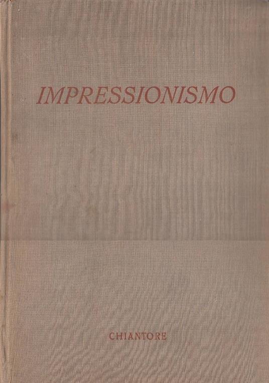 Impressionismo - Carlo Ludovico Ragghianti - copertina